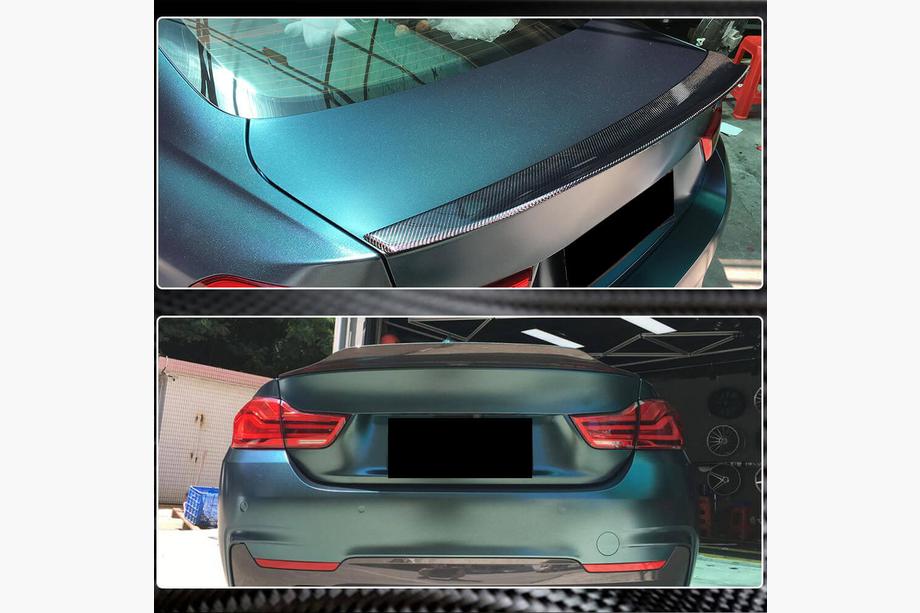 BMW 4-serie F32/F33/F36 2012–2020 Spoiler V5 (för F32, kolfiber) Foto 4