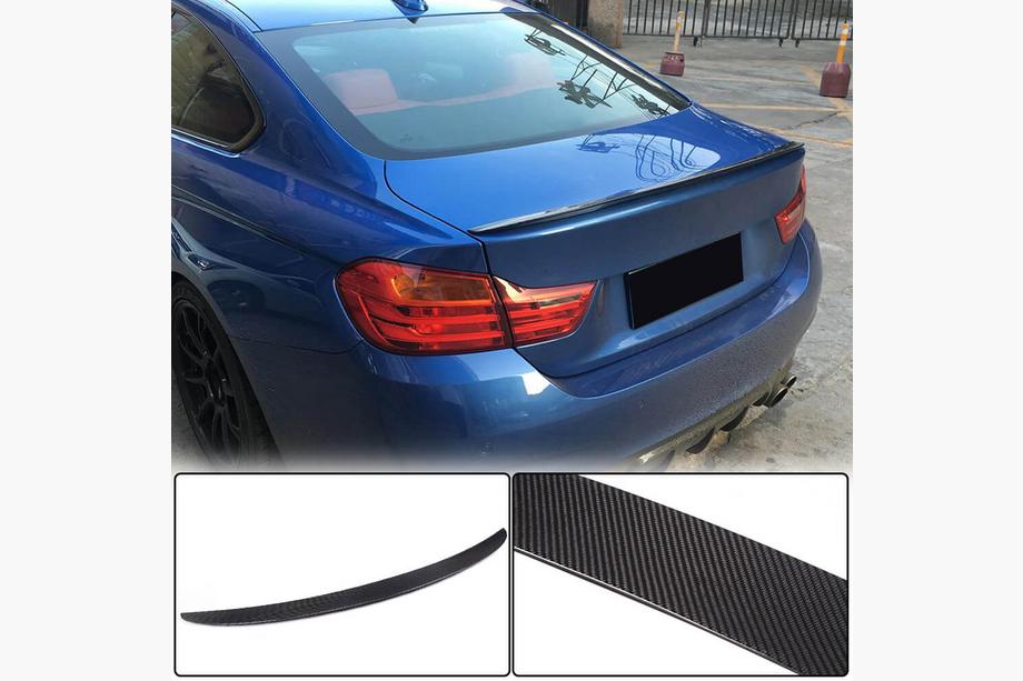 BMW 4-serie F32/F33/F36 2012–2020 V8-spoiler (för F32, kolfiber) Image