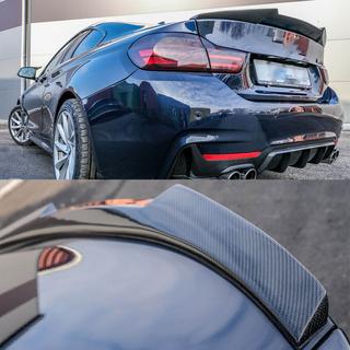 M4-Style spoiler (för F32, kolfiber) BMW 4-serie F32/F33/F36 2012–2020 foto 3