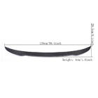 BMW 4-serie F32/F33/F36 2012–2020 Spoiler V1 (för F33/F83, kolfiber) foto 6
