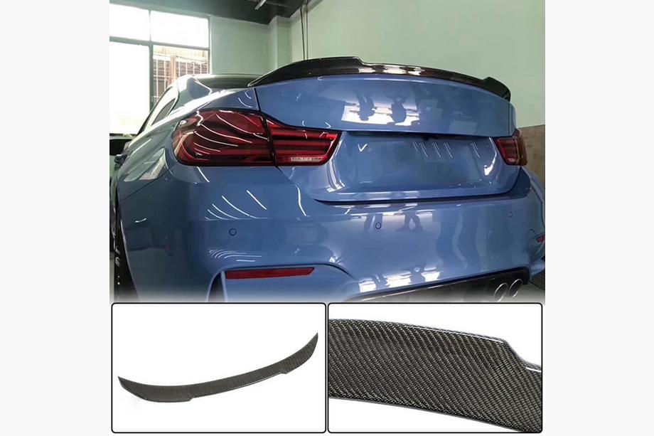 BMW 4-serie F32/F33/F36 2012–2020 Bakluckespoiler kolfiber V5 (för F36) Image