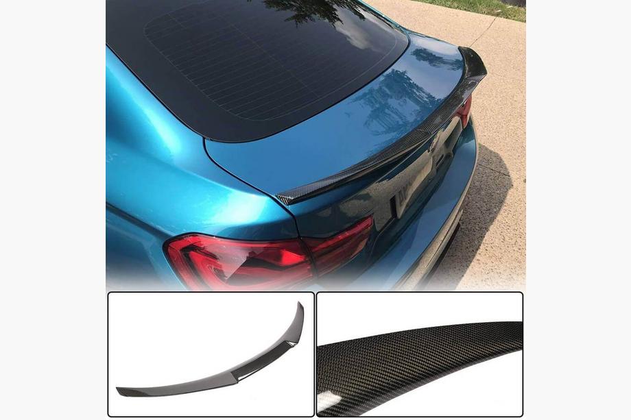 BMW 4-serie F32/F33/F36 2012–2020 Carbon V6 bagageluckespoiler (för F36) Image