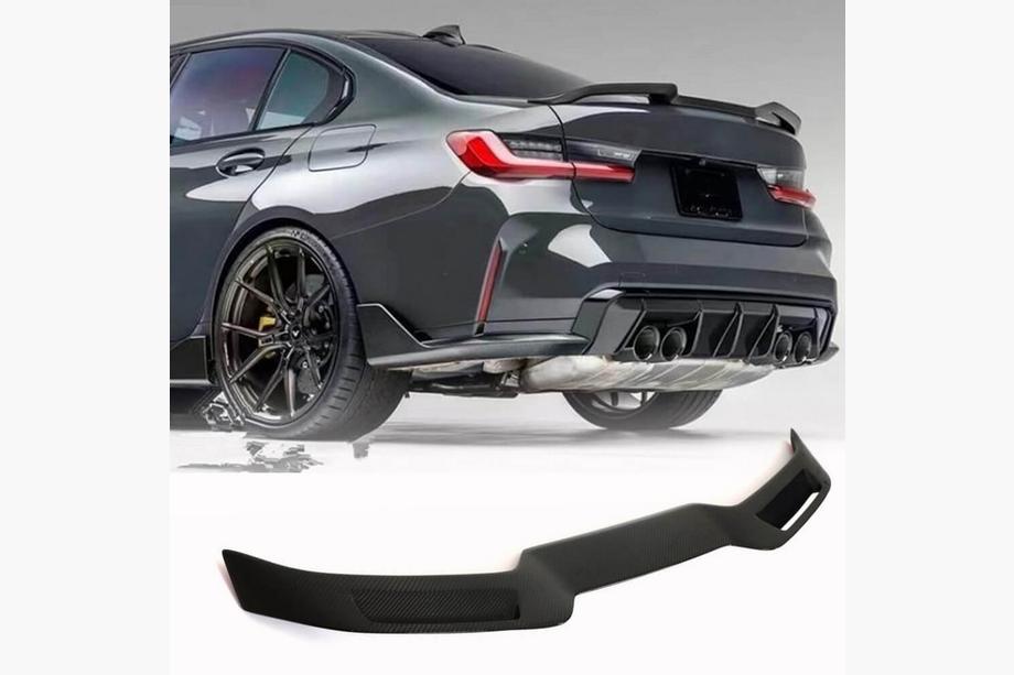 BMW 4-serien G22/23/26 2020– Spoiler V2 (för G22/G82, kolfiber) Image