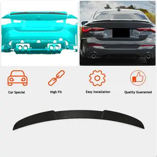 M4-Style V1 spoiler (för G22/G82, kolfiber) foto 2