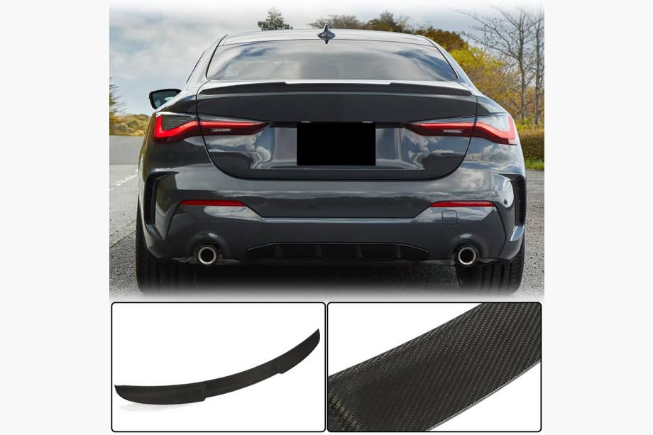 BMW 4-serien G22/23/26 2020– M4-Style V1 spoiler (för G22/G82, kolfiber) Image