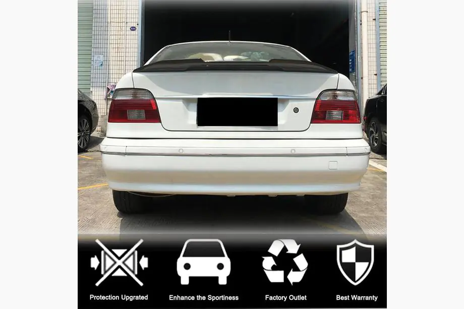 BMW 5-serie E39 1996–2003 Spoiler PSM-Style (för SD, kolfiber) Image
