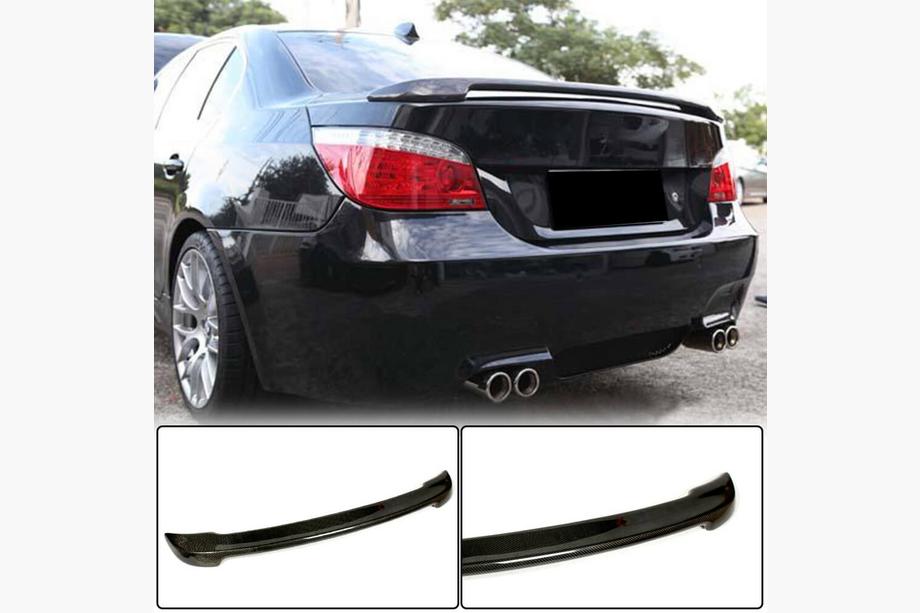 BMW 5-serien E60/E61 2003–2010 Spoiler (för SD, kolfiber) Foto 1