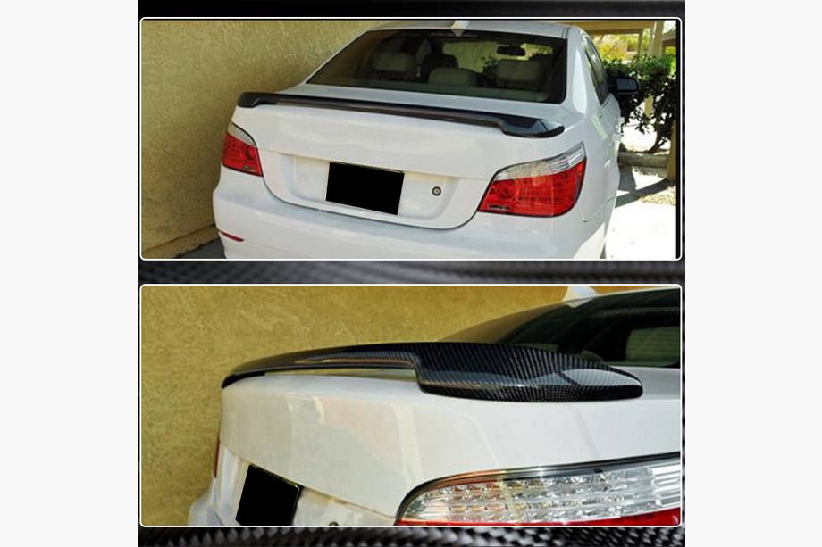 BMW 5-serien E60/E61 2003–2010 Spoiler (för SD, kolfiber) Foto 4