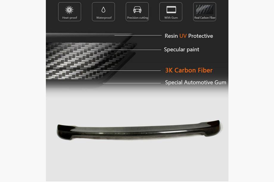 BMW 5-serien E60/E61 2003–2010 Spoiler (för SD, kolfiber) Foto 5