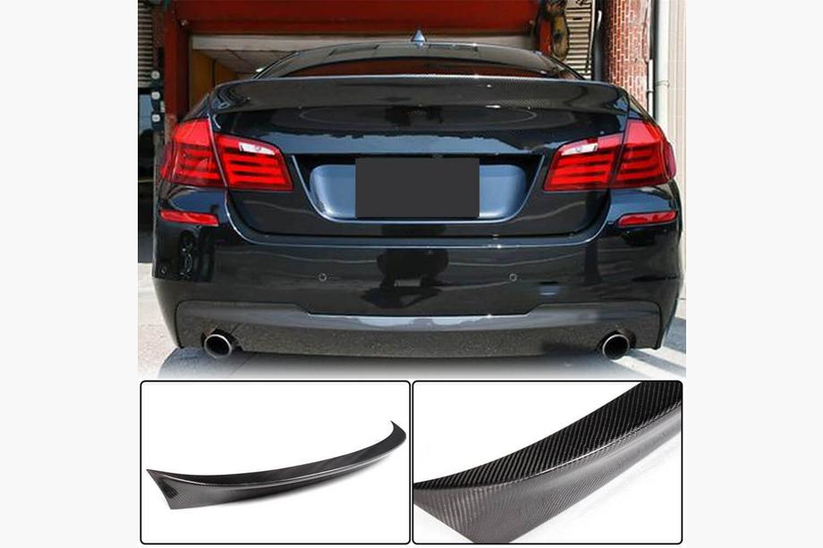 BMW 5-serien F10/F11 2010–2016 Spoiler V1 (för F10, kolfiber) Image