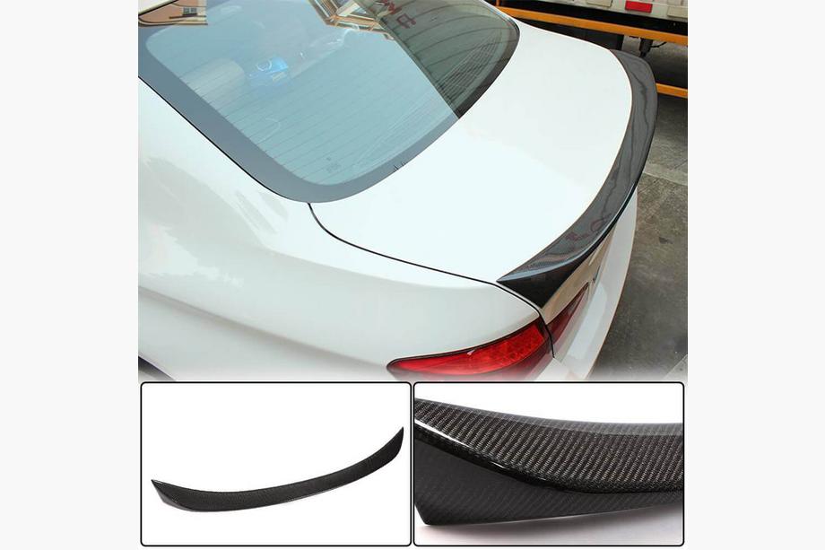 BMW 5-serien F10/F11 2010–2016 V4-spoiler (för F10, kolfiber) Image