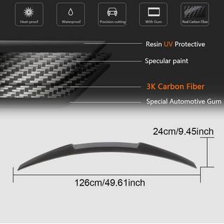 M4-Style spoiler (för F10, kolfiber) BMW 5-serien F10/F11 2010–2016 foto 4