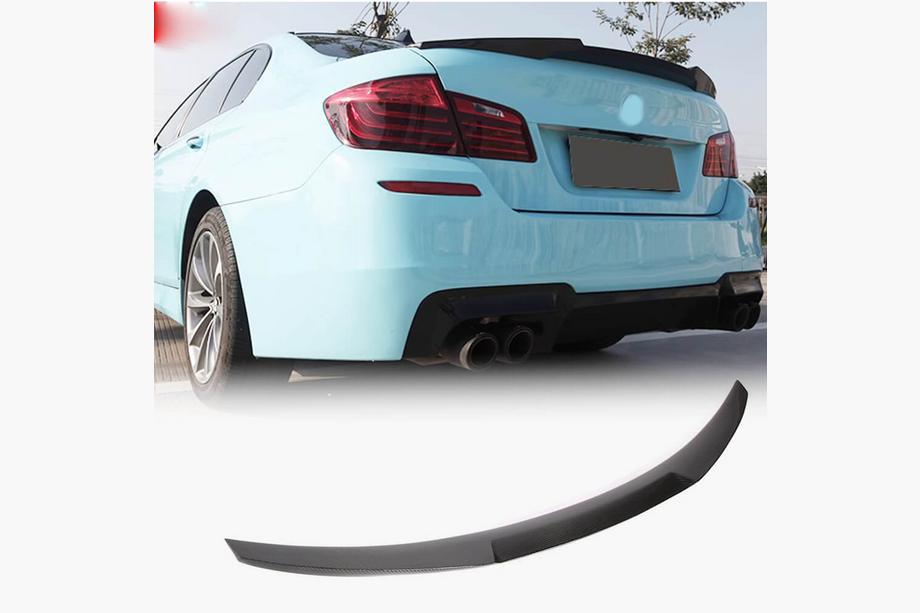 BMW 5-serien F10/F11 2010–2016 M4-Style spoiler (för F10, kolfiber) Image