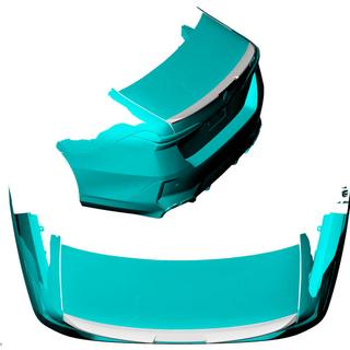 M4-Style bakspoiler (kolfiber) BMW 5/i5-serie G60/G60E/G61 2023– foto 2