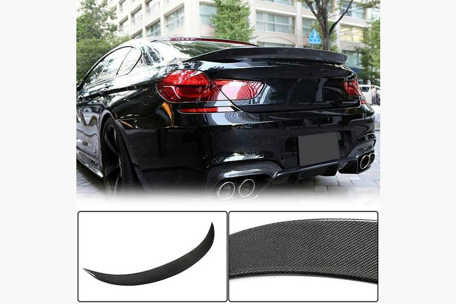 BMW 6-serien F12/F13/F06 2011–2018 Bakluckespoiler Carbon V5 (för F06/F13) Foto 1