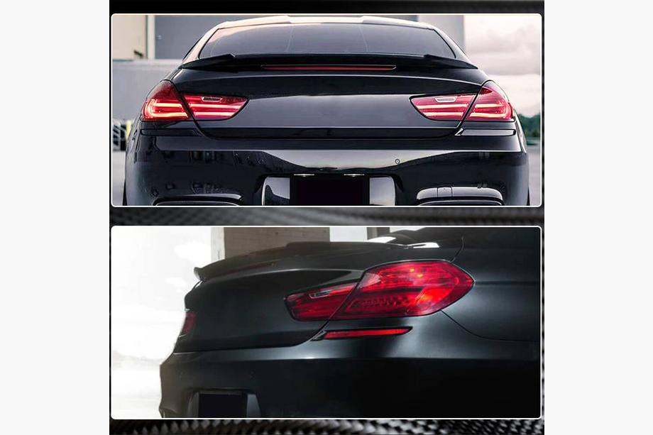 BMW 6-serien F12/F13/F06 2011–2018 Bagageluckespoiler FRP V7 (för F12) Foto 6