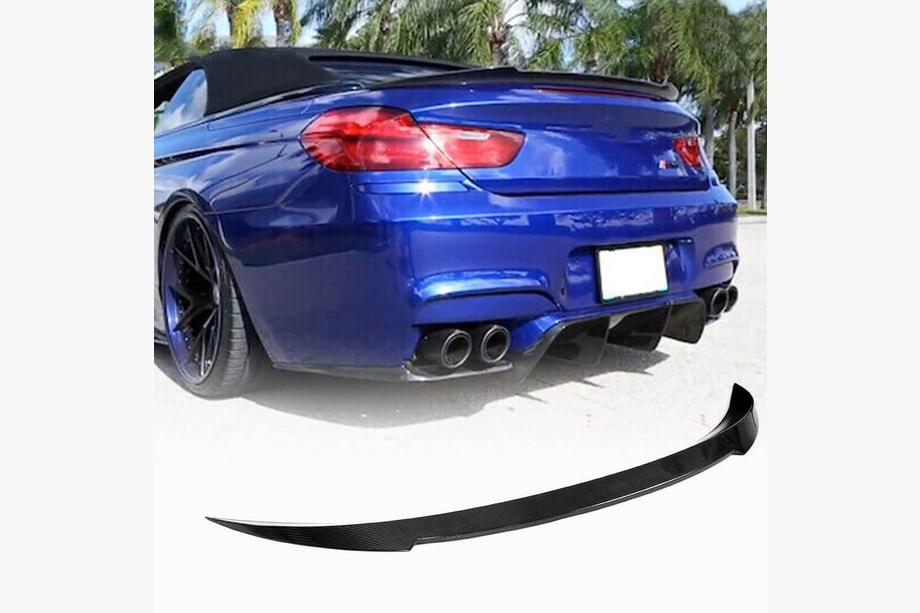 BMW 6-serien F12/F13/F06 2011–2018 Bagageluckespoiler FRP V8 (för F12) Image