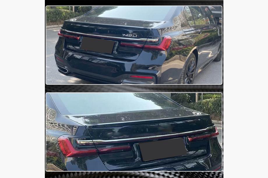 BMW 7-serien G11/G12 2015–2022 Bagageluckespoiler FRP V2 Image