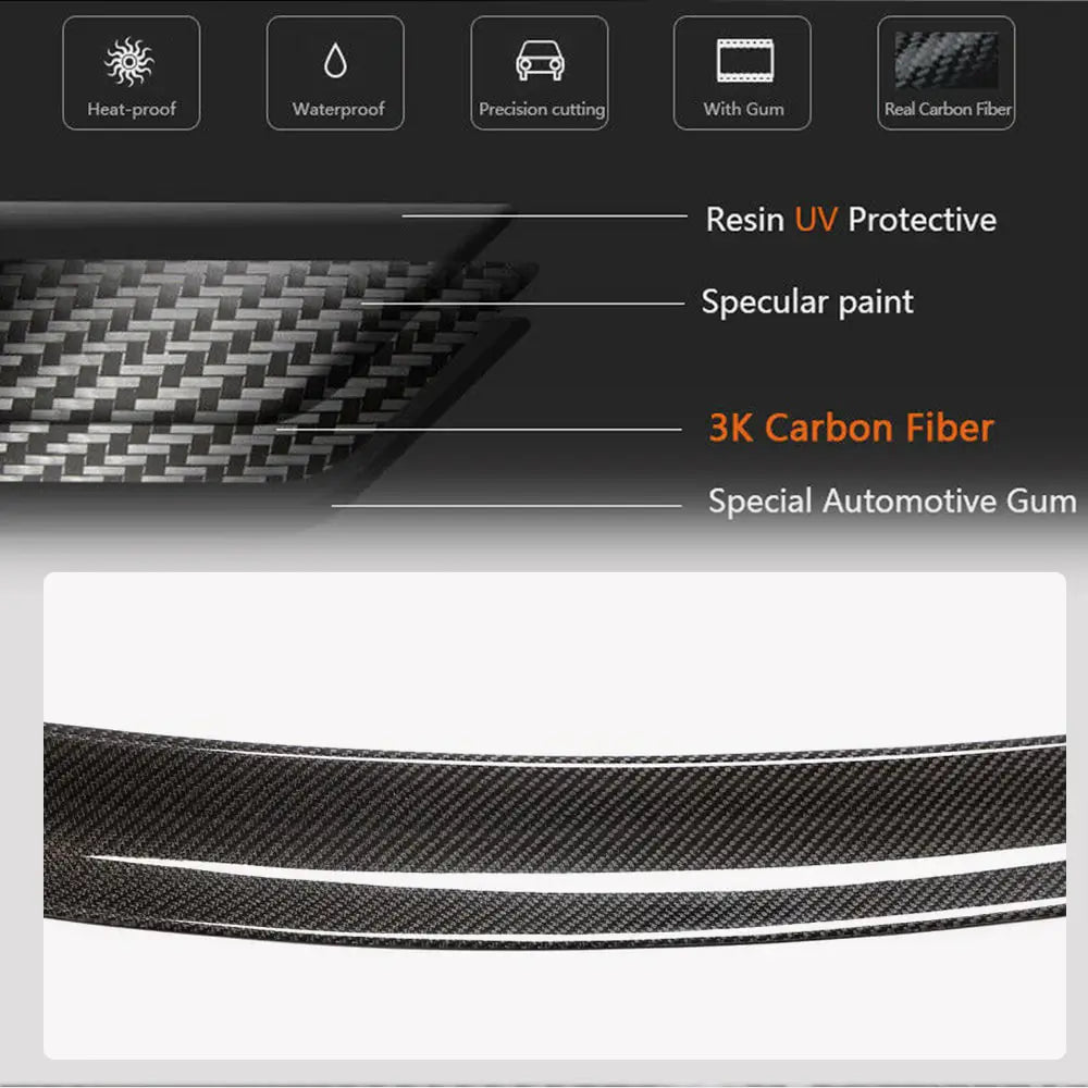 BMW 7-serien G11/G12 2015–2022 P-Style spoiler (kolfiber) foto 5