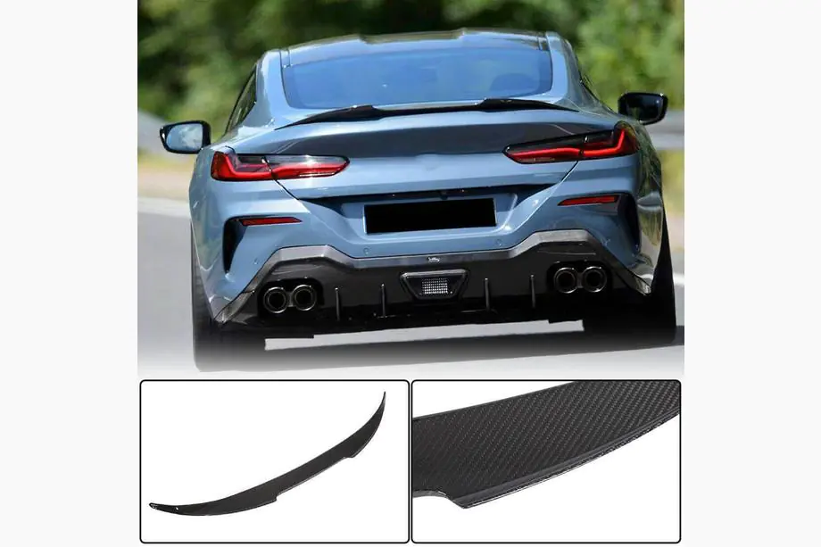 BMW 8-serie G14/G15/G16 2018– Spoiler i M4-stil (för G16/F93, kolfiber) Image
