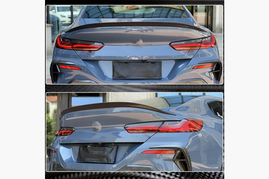 BMW 8-serie G14/G15/G16 2018– P-Style spoiler (för G16/F93, kolfiber) Foto 4