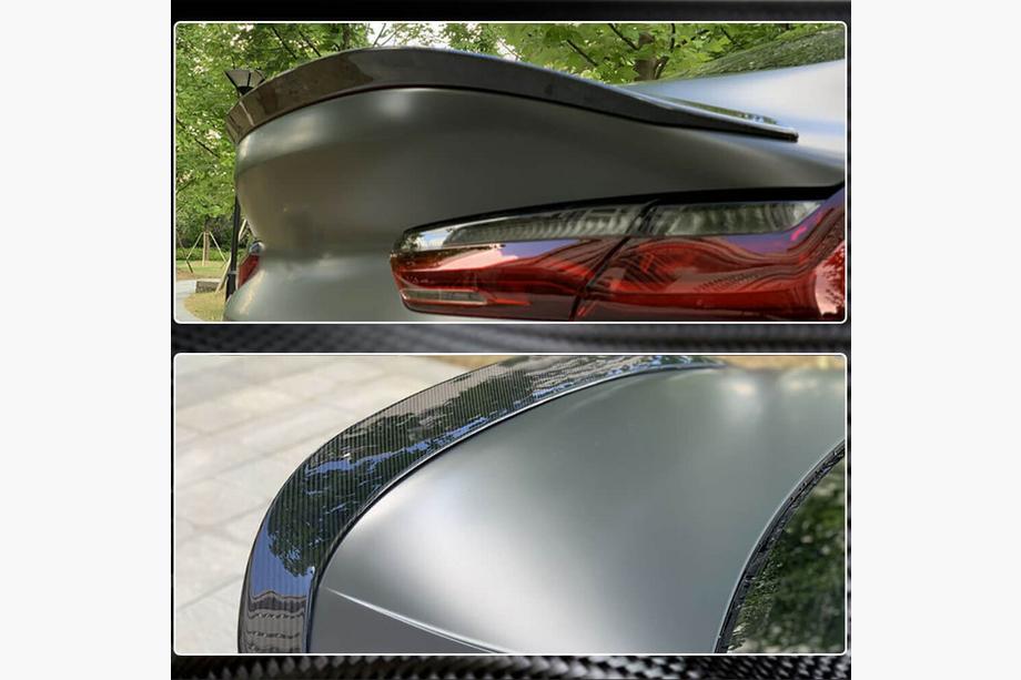 BMW 8-serie G14/G15/G16 2018– P-Style spoiler (för G16/F93, kolfiber) Foto 5