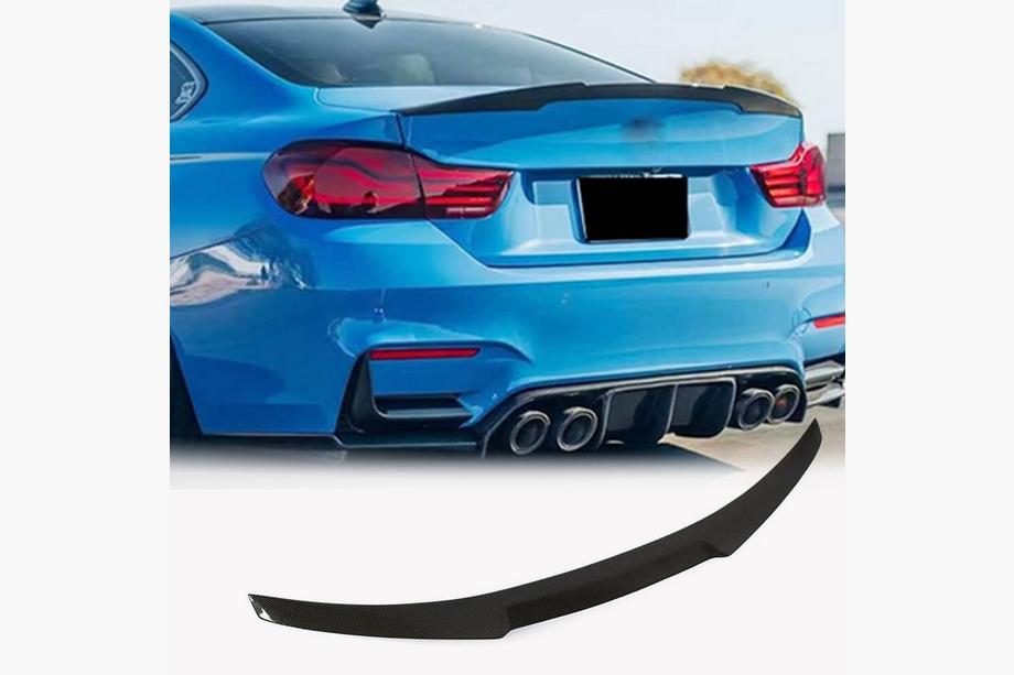 BMW 4-serie F32/F33/F36 2012–2020 M4-Style V2 bakspoiler (för F82, kolfiber) Image