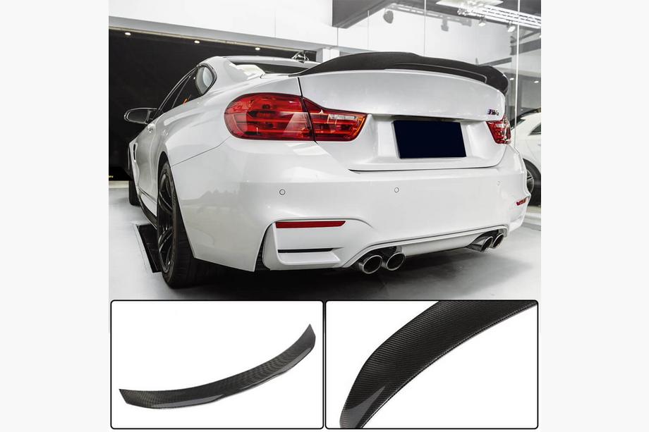 BMW 4-serie F32/F33/F36 2012–2020 Bagageluckespoiler Carbon V7 (för F82) Image
