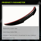 BMW 4-serie F32/F33/F36 2012–2020 PSM-Style V1 spoiler (för F82, kolfiber) foto 6