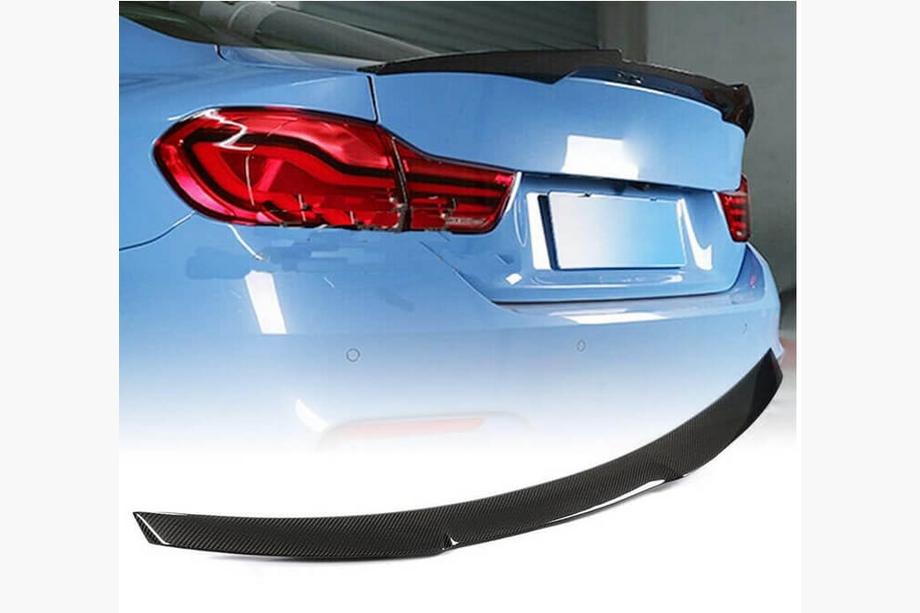 BMW 4-serie F32/F33/F36 2012–2020 M4-Style V1 spoiler (för F82, kolfiber) Foto 1