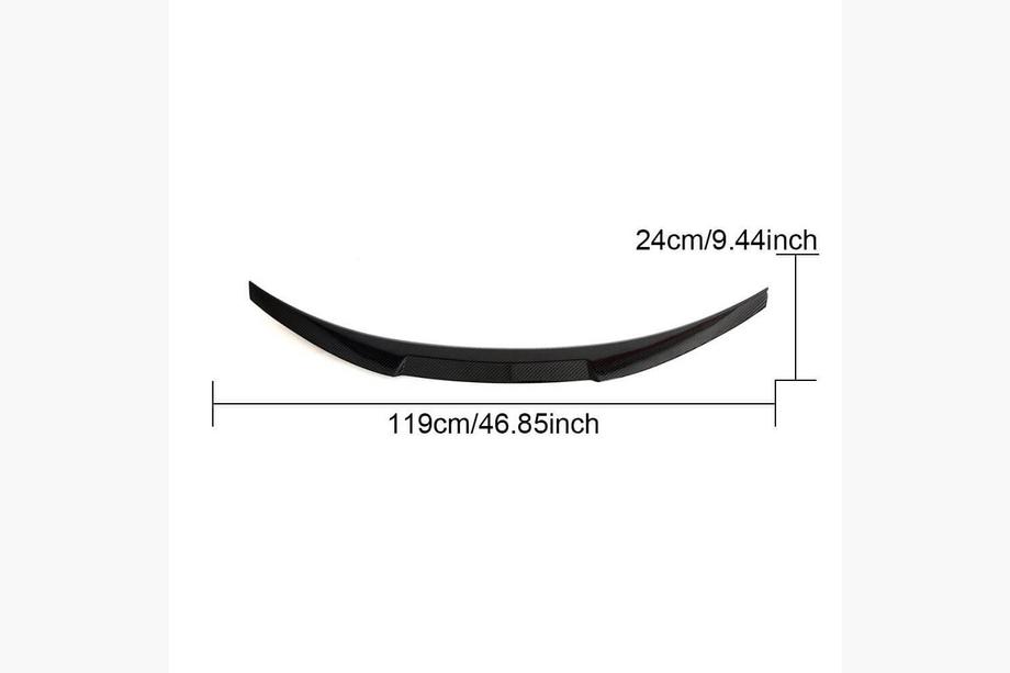 BMW 4-serie F32/F33/F36 2012–2020 M4-Style V1 spoiler (för F82, kolfiber) Foto 5