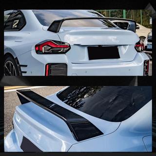 Spoiler V5 (blank svart) BMW 2-serie G42 2021– foto 2