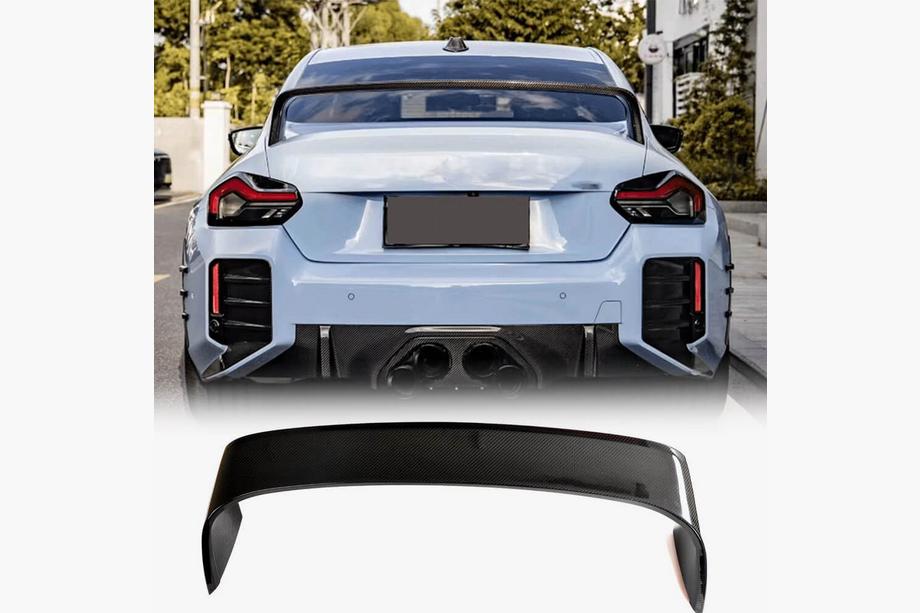 BMW 2-serie G42 2021– Spoiler V8 (svart högglans) Image