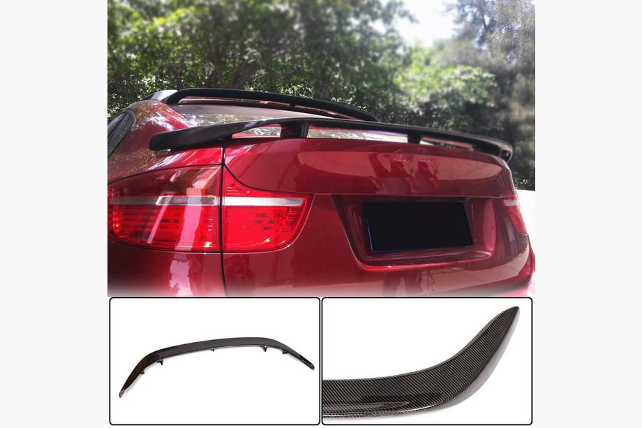 BMW X6 E71 2008–2014 Bagageluckespoiler FRP V3 Image