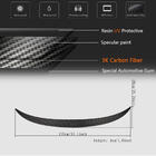 BMW X6 F16 2014–2019 Bakluckespoiler i kolfiber V1 foto 5