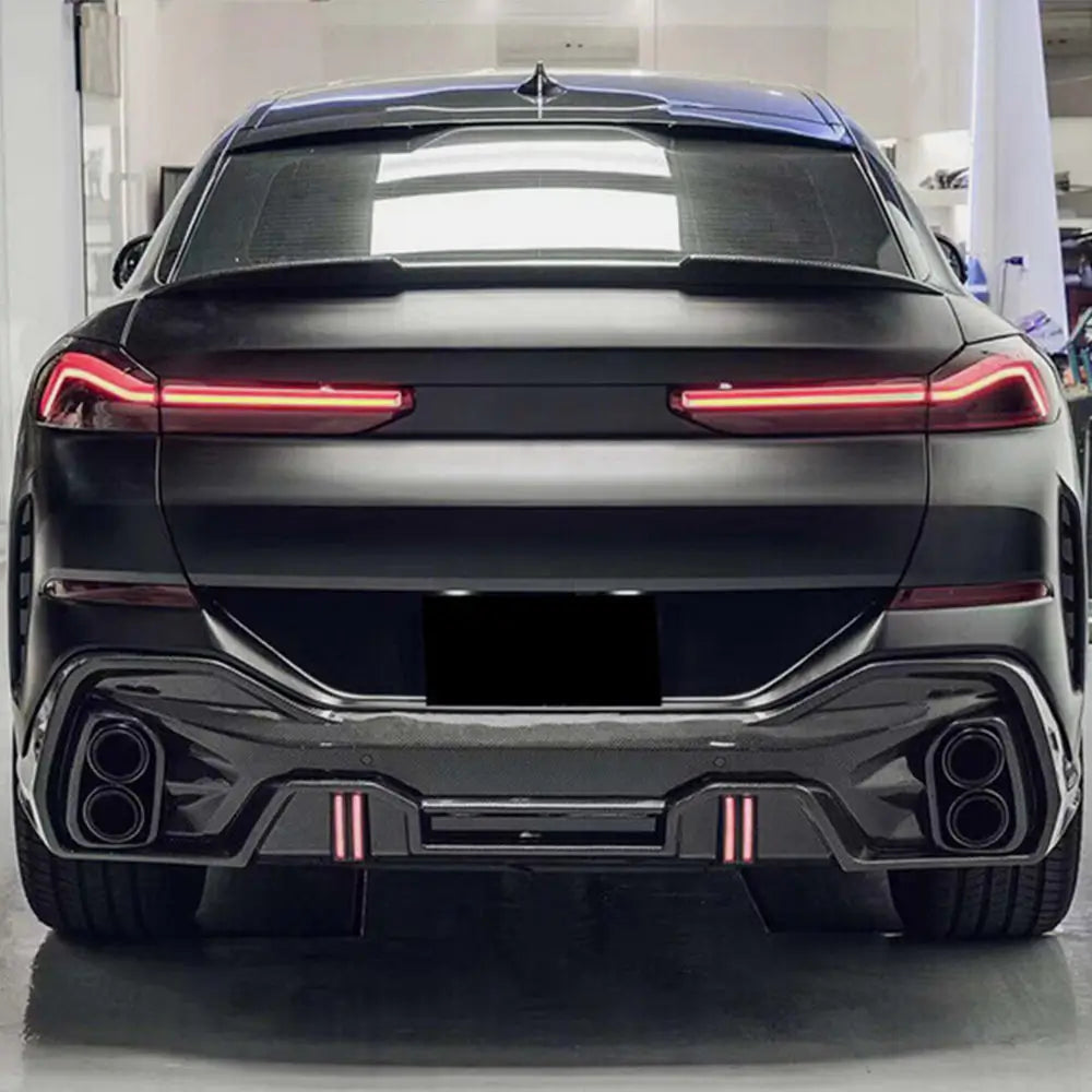 BMW X6 G06 2019–2027 Spoiler för bagagelucka Carbon V2 foto 3