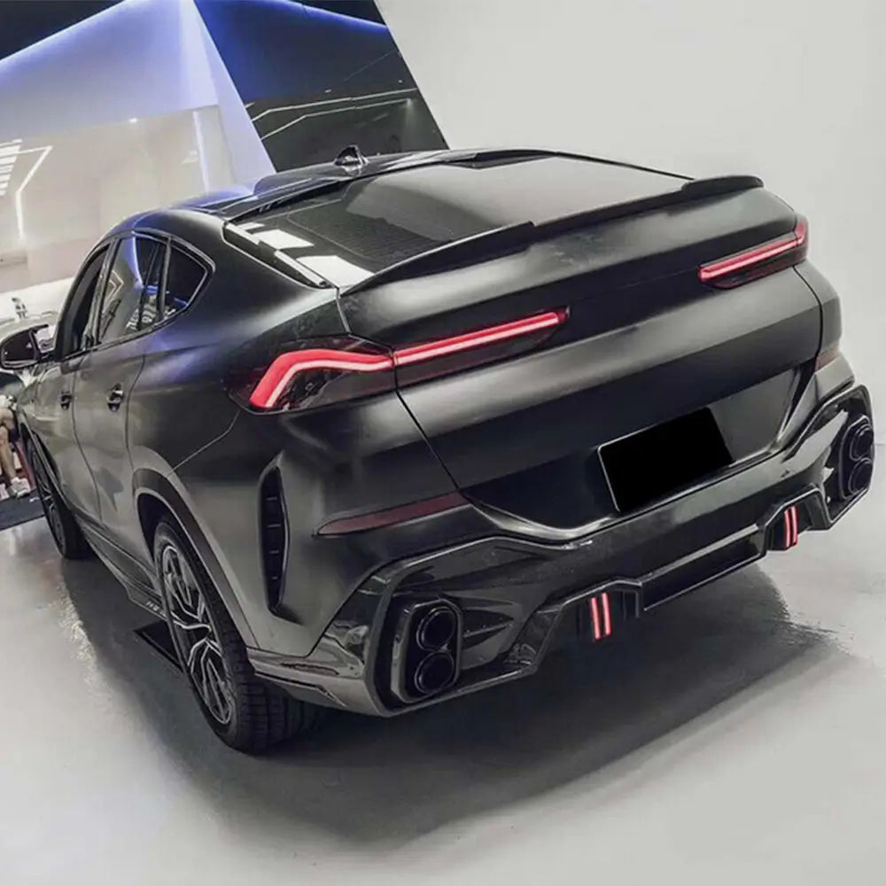 BMW X6 G06 2019–2027 Spoiler för bagagelucka Carbon V2 foto 4