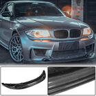 BMW 1-serie E81/E82/E87/E88 2004–2011 Frontspoilerläpp Lip V2 (för 1M E82, kolfiber) foto 1