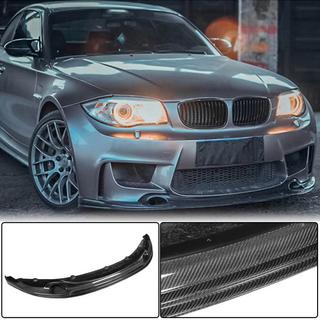 Frontspoilerläpp Lip V2 (för 1M E82, kolfiber) BMW 1-serie E81/E82/E87/E88 2004–2011 foto 1