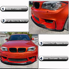 BMW 1-serie E81/E82/E87/E88 2004–2011 Frontläpp till stötfångaren Lip V1 (för 1M E82, kolfiber) foto 3