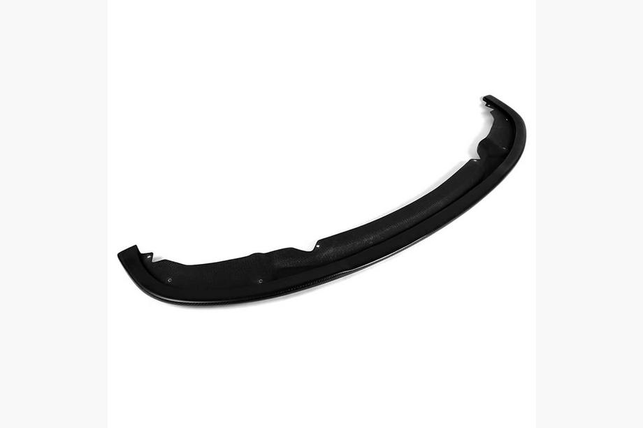 BMW 1-serien F20/F21 2011–2019 Frontläpp till stötfångare Lip (för M-Sport 2011-2015, kolfiber) Foto 4