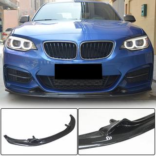 Främre läppspoiler V1 till främre stötfångare (för F22/F23 M-Sport, kolfiber) BMW 2-serien F22/F23 2014–2021 foto 1