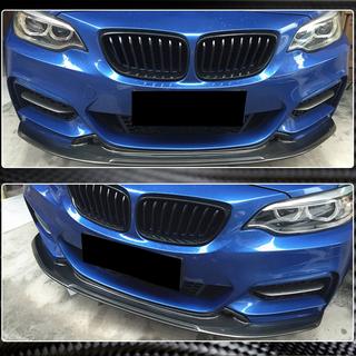 Främre läppspoiler V1 till främre stötfångare (för F22/F23 M-Sport, kolfiber) BMW 2-serien F22/F23 2014–2021 foto 3