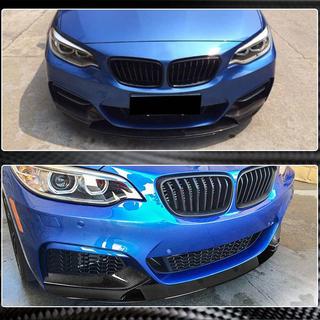 Frontsplitter V3 (för F22/23 M-Sport, kolfiber) BMW 2-serien F22/F23 2014–2021 foto 2