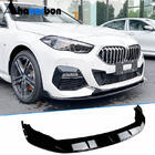 BMW 2-serie Gran Coupe F44 2020–2024 Frontspoilerläpp till stötfångare (ABS) foto 1