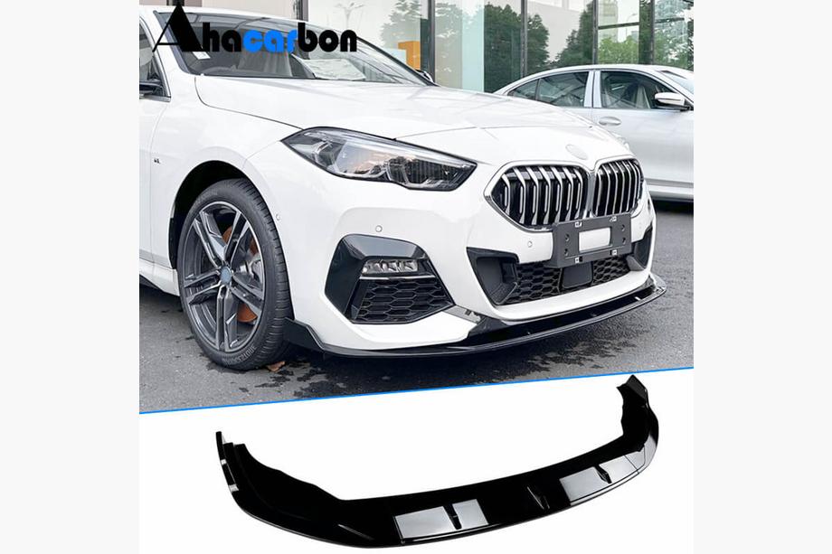 BMW 2-serie Gran Coupe F44 2020–2024 Frontspoilerläpp till stötfångare (ABS) Image