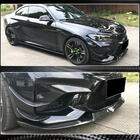 BMW 2-serien F22/F23 2014–2021 Frontläpp Lip V5 (för F87 M2, kolfiber) foto 8