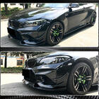 BMW 2-serien F22/F23 2014–2021 Frontläpp Lip V5 (för F87 M2, kolfiber) foto 9