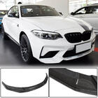 BMW 2-serien F22/F23 2014–2021 Frontläpp till främre stötfångare Lip V1 (för F87 M2 Competition, kolfiber) foto 1