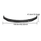 BMW 2-serien F22/F23 2014–2021 Frontläpp till främre stötfångare Lip V1 (för F87 M2 Competition, kolfiber) foto 6